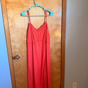 Old Navy Orange Summer Dress